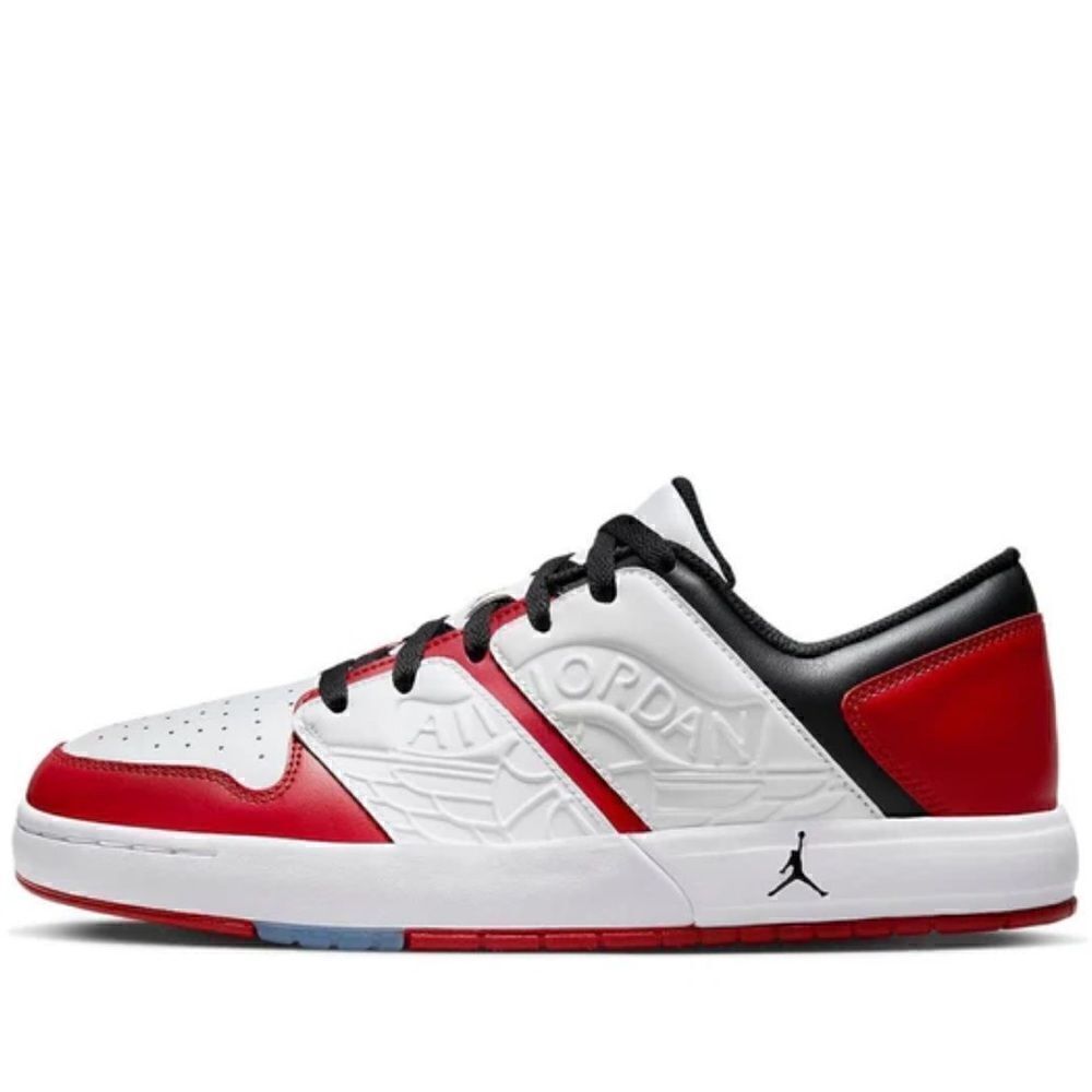 Jordan Retro 1 Low Varsity Red/Blk/W Men's 7, Women 8, Sneakers NEW